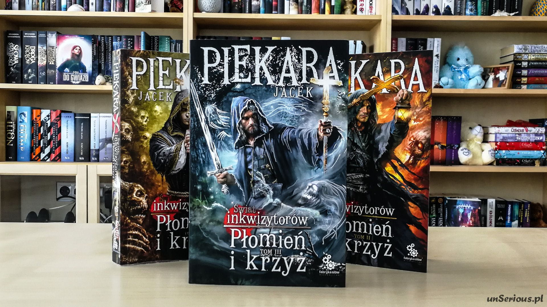 Płomień i krzyż tom 3 Jacek Piekara